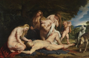 Peter Paul Rubens, La morte di Adone (1614)